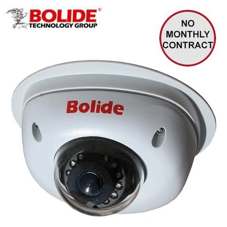 BOLIDE H.265 5MP 2.8mm Wide Angle Lens IP67 IR Mini Dome Camera, POE, 12VDC, SD Card Slot, IR Up to 75ft, w BOL-BN8009HA